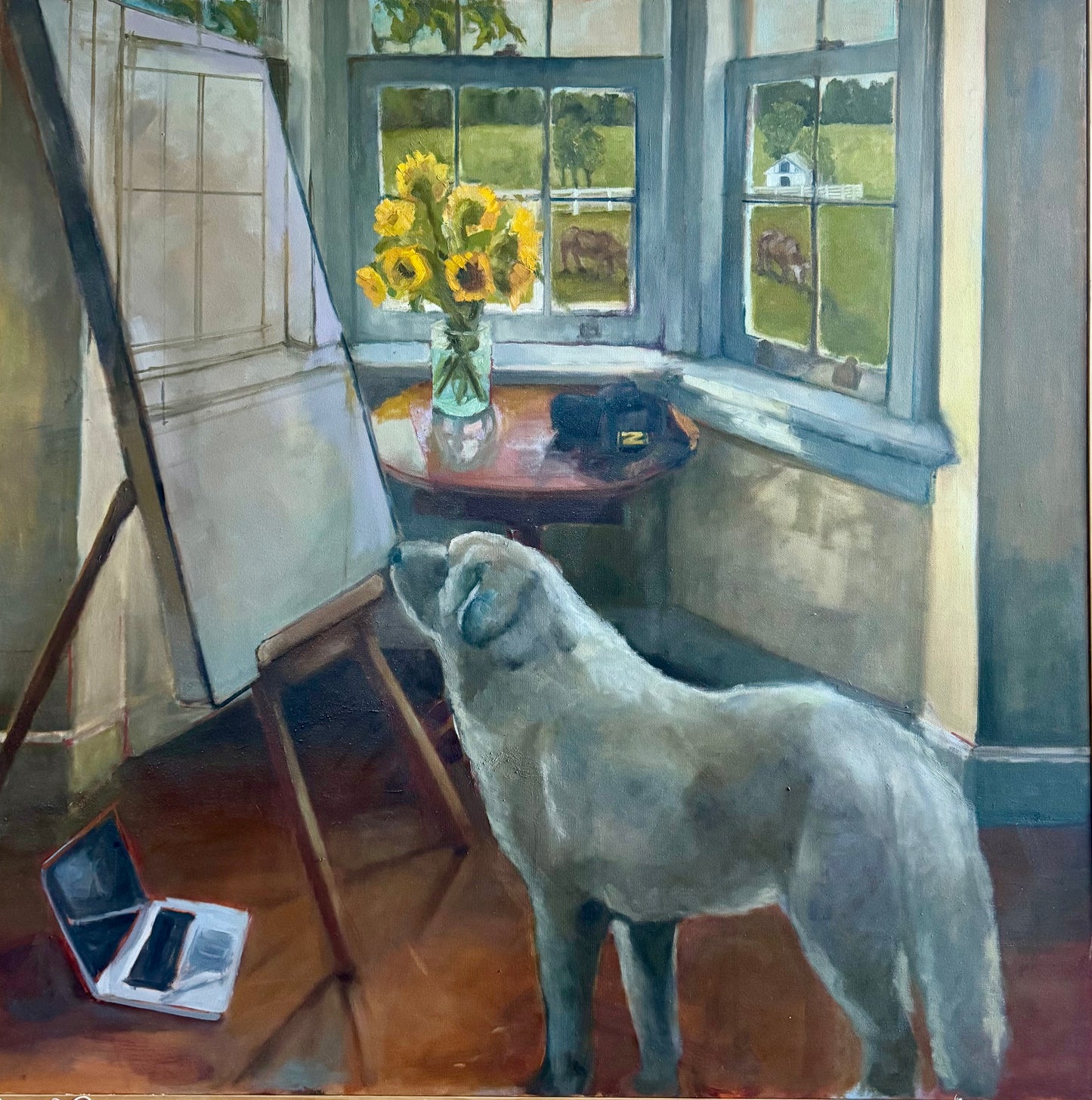 Georgie and the Portraits